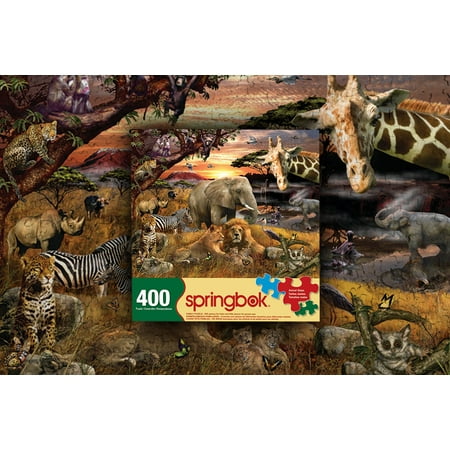 Wild Savanna 400 Piece Jigsaw Puzzle