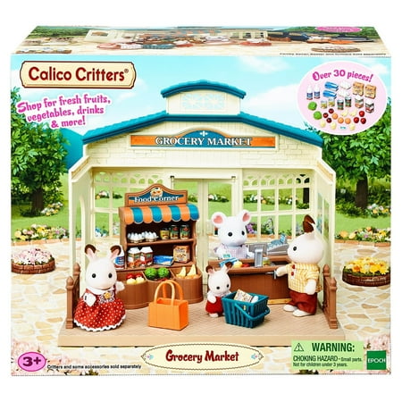 Calico Critters Grocery Market, Dollhouse Playset