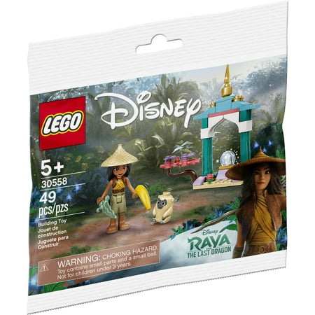 LEGO Disney Raya and the Ongi's Heart Lands Adventure 30558 Building Toy (49 Pieces)