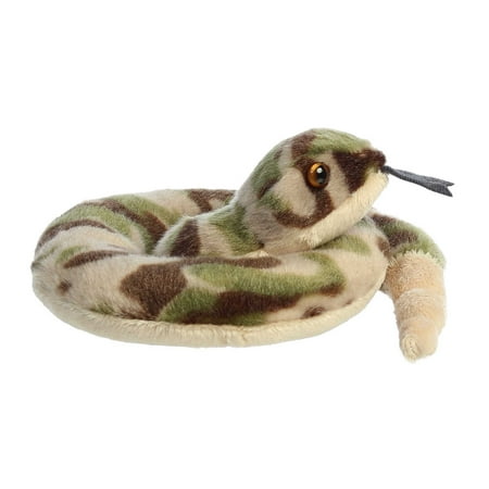 Aurora - Small Green Mini Flopsie - 8" Slick Snake - Adorable Stuffed Animal