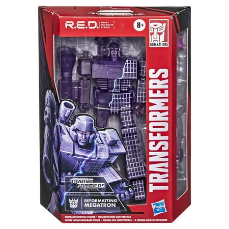 Transformers: R.E.D. Reformatting Megatron Kids Toy Action Figure for Boys and Girls Ages 8 9 10 11 12 and Up (6”)