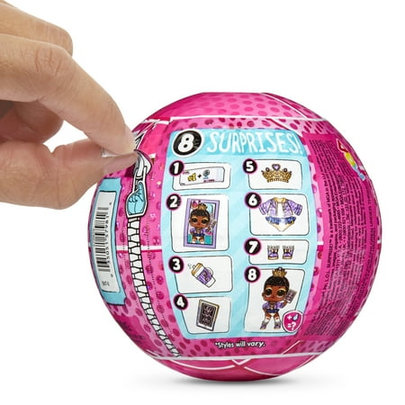 LOL Surprise All-Star B.B.s Sports Sparkly Basketball Series Dolls with 8 Surprises, Great Gift for Kids Ages 4 5 6+