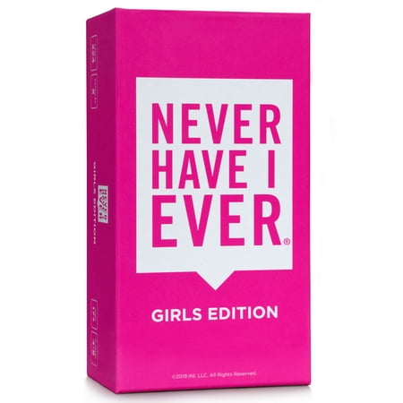 Never Have I Ever Girl's and Bachelorette Edition, Hilarious and Revealing Party Card Game for Adults