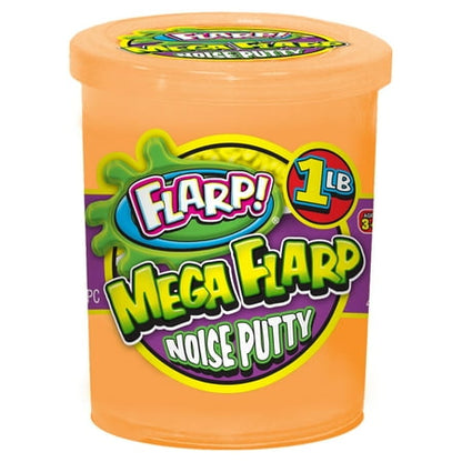 JA-RU Flarp Mega Flarp Noise Putty - 1 Pound Mega Value (Colors will Vary), Novelty Impulse Toys