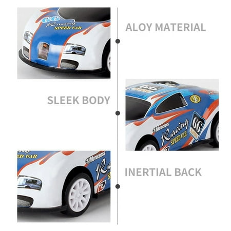 5Pcs Party Favor Car Toys Pull Back Race Car Party Favors for Boys Mini Toy Cars Kids Plastic Vehicle Set