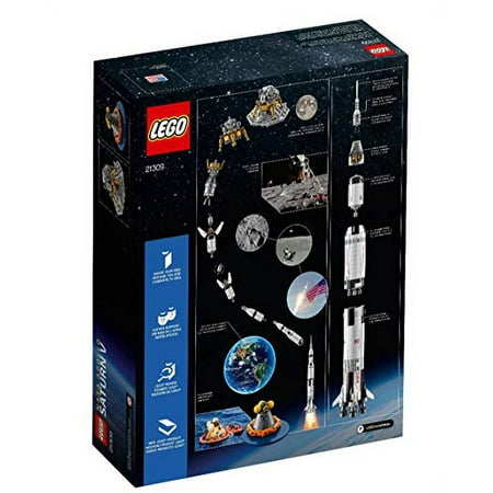 2017 Lego 21309-- Ideas NASA Apollo Saturn V set