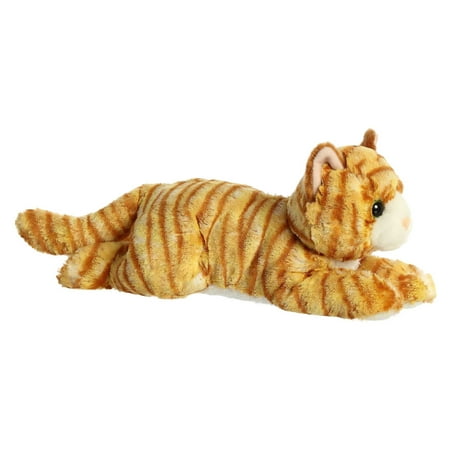 Aurora - Medium Orange Flopsie - 12" Ginger Cat - Adorable Stuffed Animal