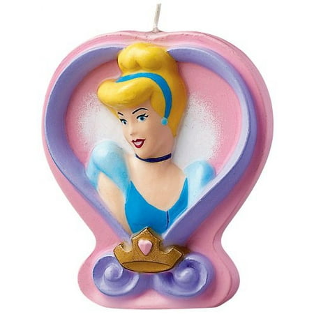 Disney Princess Cinderella Pink Candle