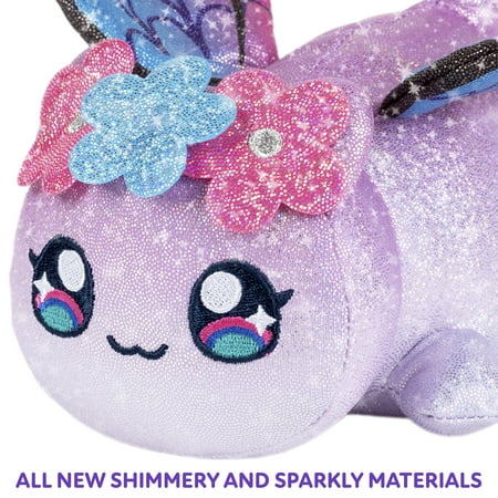 Aphmau 6” MeeMeow Plush Sparkle Collection 3-Pack, Surprise Box that includes 2 Sparkle Plush + 1 Mystery Plush, Official Aphmau Merch