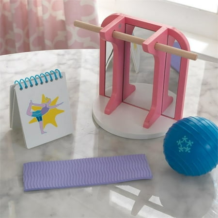 KidKraft Dollhouse Accessory Pack: Home Gym Doll Furniture Set