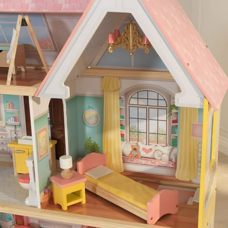 KidKraft Lola Mansion Wooden Dollhouse with 30 Accessories