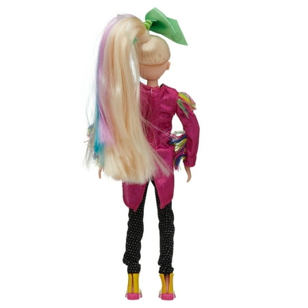 JoJo Siwa 10 Inch Singing Doll, Sings Hit Song Titled "Non-Stop", Pink Jacket with Rainbow Fringe, Kids Toys for Ages 6 Up, Gifts and Presents