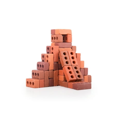 Guidecraft Little Bricks - 60 pc. Set: Builders Set for Construction and Stacking, Kids Educational Learning Toy