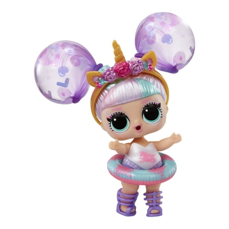 LOL Surprise Water Balloon Surprise Dolls, Glitter, 4 Ways to Play, Reusable, Limited Edition