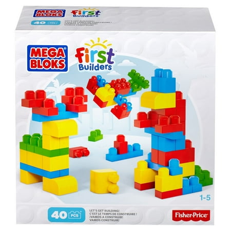 Mega Bloks First Builders Let's Get Building Set