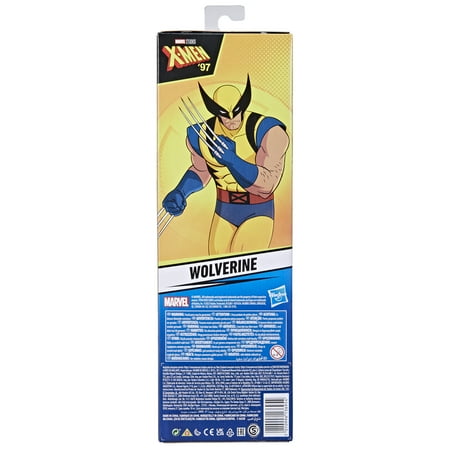 Marvel: X-Men Wolverine Action Figure (12”), Christmas Gifts for Kids, Ages 4+