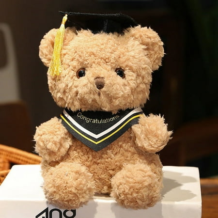 WQJNWEQ Graduation Bear Class of 2024 Graduation Plush 9 Inch Graduation Bear Gift Kindergarten Graduation Stuffed Graduation Doll with Diploma and Sash