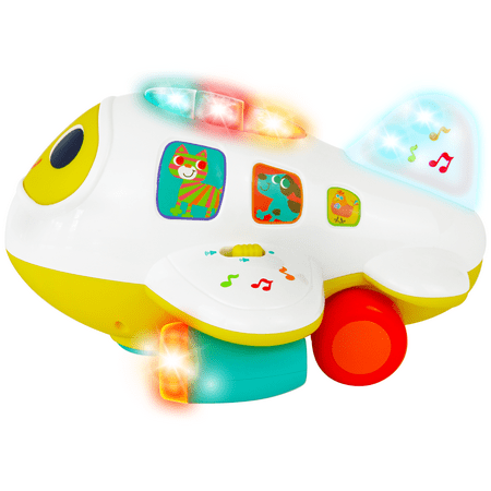 Electronic Airplane Toys Toddlers Baby Learning Toys for 1+ Year Old Boys, Play Vehicle