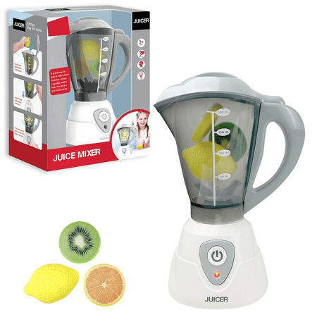 Adofi Toy Blender, Blender Toy for Kids, Junior Blender Role Play Pretend Kitchen Appliance for Kids with Realistic Action, Toys Kitchen Accessories, Kids' Cooking Appliances, Smoothie Maker Blender