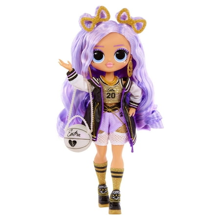 LOL Surprise OMG Sports Fashion Doll Sparkle Star with 20 Surprises Including Multiple Fashion & Sports Accessories – Great Gift for Kids Ages 4+