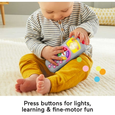 Fisher-Price Laugh & Learn Sis’s Remote Baby & Toddler Learning Toy with Music & Lights