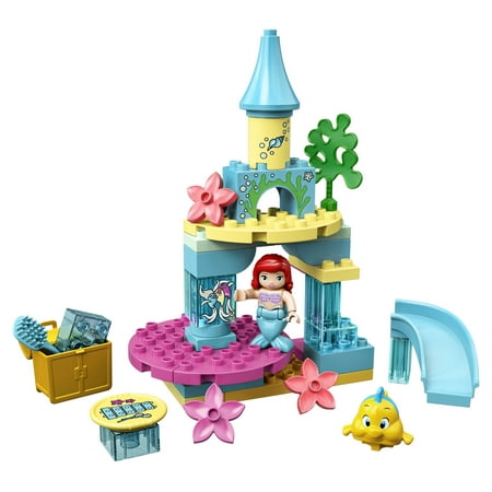 LEGO DUPLO Disney Ariel's Undersea Castle 10922 Toddler Building Toy with Flounder (35 Pieces)