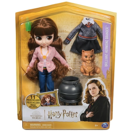 Wizarding World 8-inch Brilliant Hermione Granger Doll & 5 Accessories