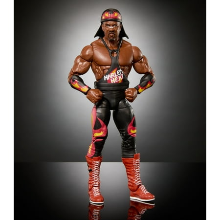 WWE Monday Night War Elite Collection Stevie Ray Action Figure with Accessories, Build-a-Figure Parts