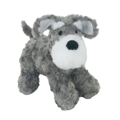 Bedtime Originals Plush Gray/White Dog Stuffed Animal - Whiskers