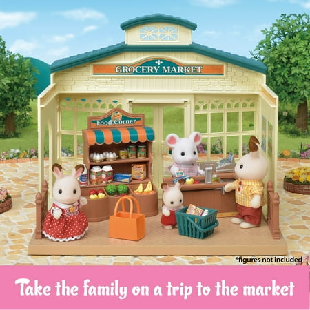 Calico Critters Grocery Market, Dollhouse Playset