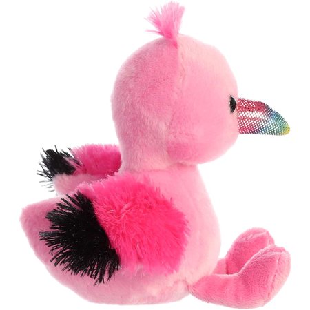 Aurora - Small Pink Mini Flopsie - 8" Fairy Flamingo - Adorable Stuffed Animal