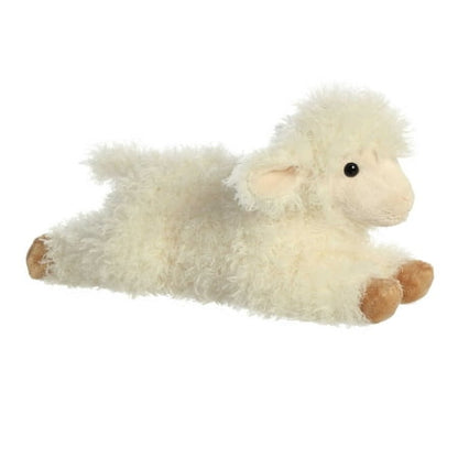 Aurora - Medium White Flopsie - 12" Luna Lamb - Adorable Stuffed Animal