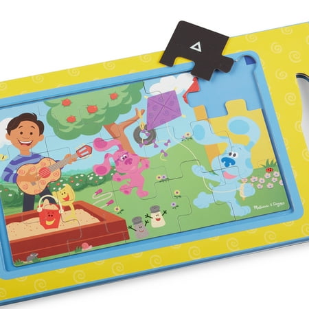 Melissa & Doug Blue's Clues & You! Take-Along Magnetic Jigsaw Puzzles (2 15-Piece Puzzles)