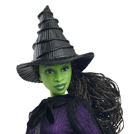 Universal Pictures’ Wicked Deluxe Elphaba Fashion Doll & Accessories with Braided Hair & Posability