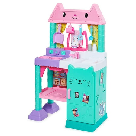 Gabby’s Dollhouse, Interactive Cakey Play Kitchen Set, for Kids Ages 3+