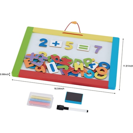 Spark Create Imagine Wooden Multi-Color Preschool Concepts Learning Board, Baby and Toddler Toys