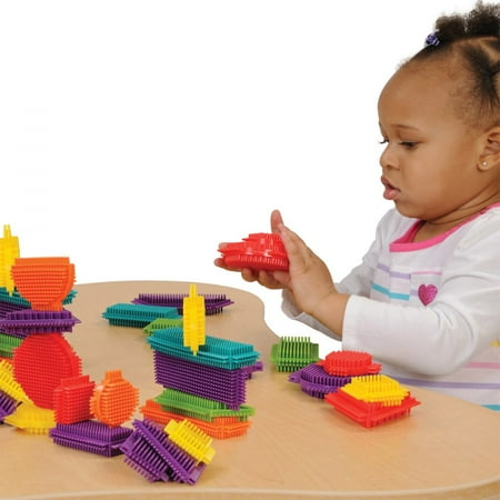 Edushape Young Brix - Soft Flexible Bristled Blocks - 36 Pieces