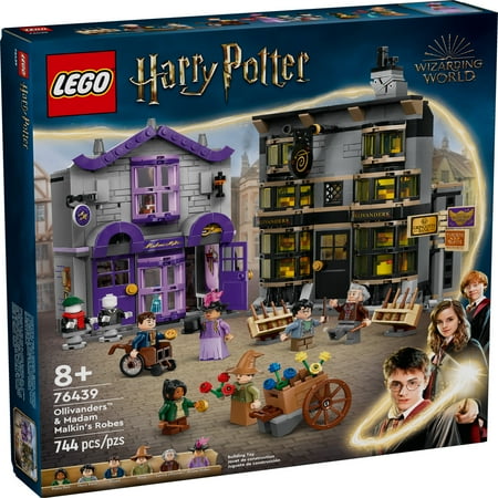 LEGO Harry Potter Ollivanders & Madam Malkin's Robes, Playset for Kids, Halloween Toy for 8 Year Olds, 76439