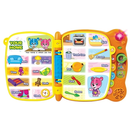 VTech Touch and Teach Word Book Featuring More Than 100 Words