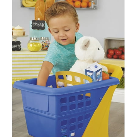 Little Tikes Shopping Cart-Yellow & Blue