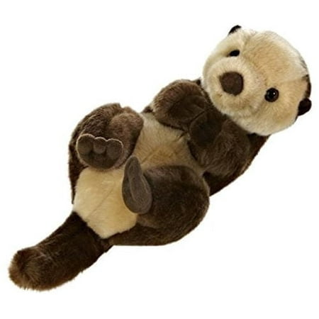 Aurora - Medium Brown Miyoni - 10" Sea Otter - Realistic Stuffed Animal