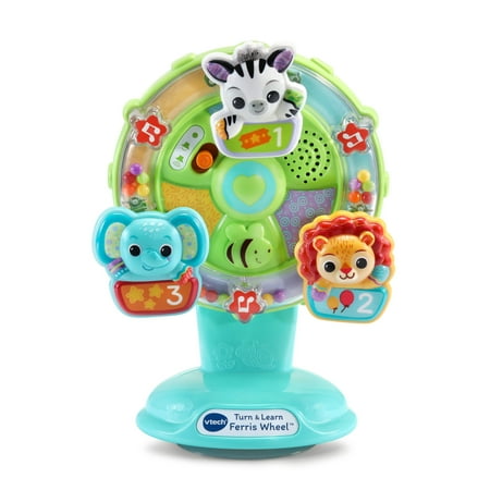 VTech Turn & Learn Ferris Wheel™ Stroller & Car Seat Toys Baby and Toddler Toys