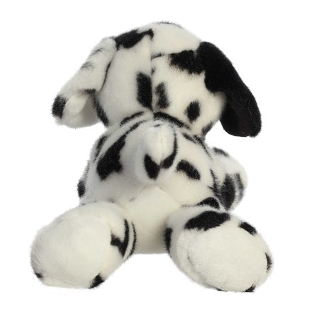 Aurora - Small White Mini Flopsie - 8" Dipper Dalmatian - Adorable Stuffed Animal