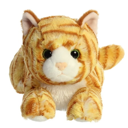 Aurora - Medium Orange Flopsie - 12" Ginger Cat - Adorable Stuffed Animal