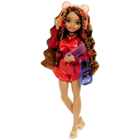 Barbie Dream Besties Teresa Fashion Doll with Video Game Themed Accessories, 10 Piece Count