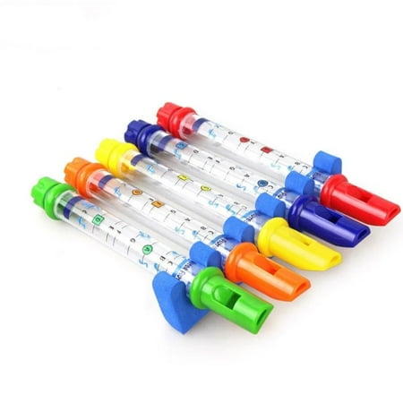 Water Flute Toy Kids Children Colorful Water Flutes Bath Tub Tunes Toys Fun Music Sounds Bathtub Shower Pool Bathroom Toy for Baby