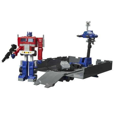 Transformers: 40th Anniversary Optimus Prime Action Figure, Retro G1 Converting Robot (6.25”), Christmas Gifts for Kids, 8+