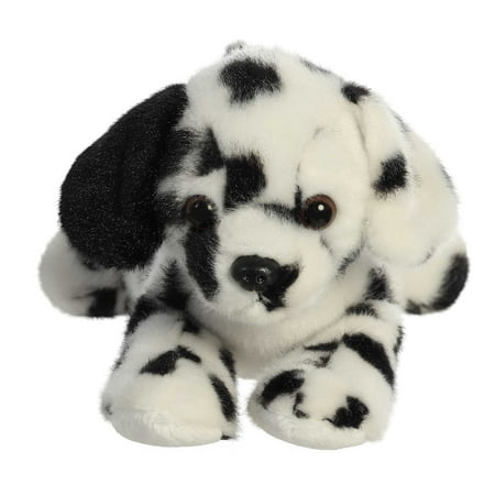 Aurora - Small White Mini Flopsie - 8" Dipper Dalmatian - Adorable Stuffed Animal