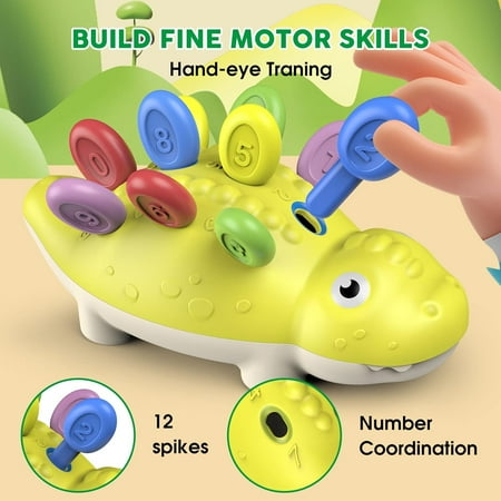 UUGEE Montessori Learning Toys for 1 Year Old Boys, Toddler Educational Sensory Sorting Toys, Birthday Christmas Gifts for Girls Kids