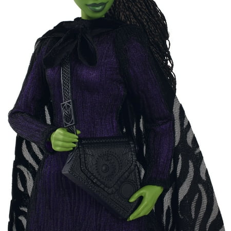 Universal Pictures’ Wicked Deluxe Elphaba Fashion Doll & Accessories with Braided Hair & Posability